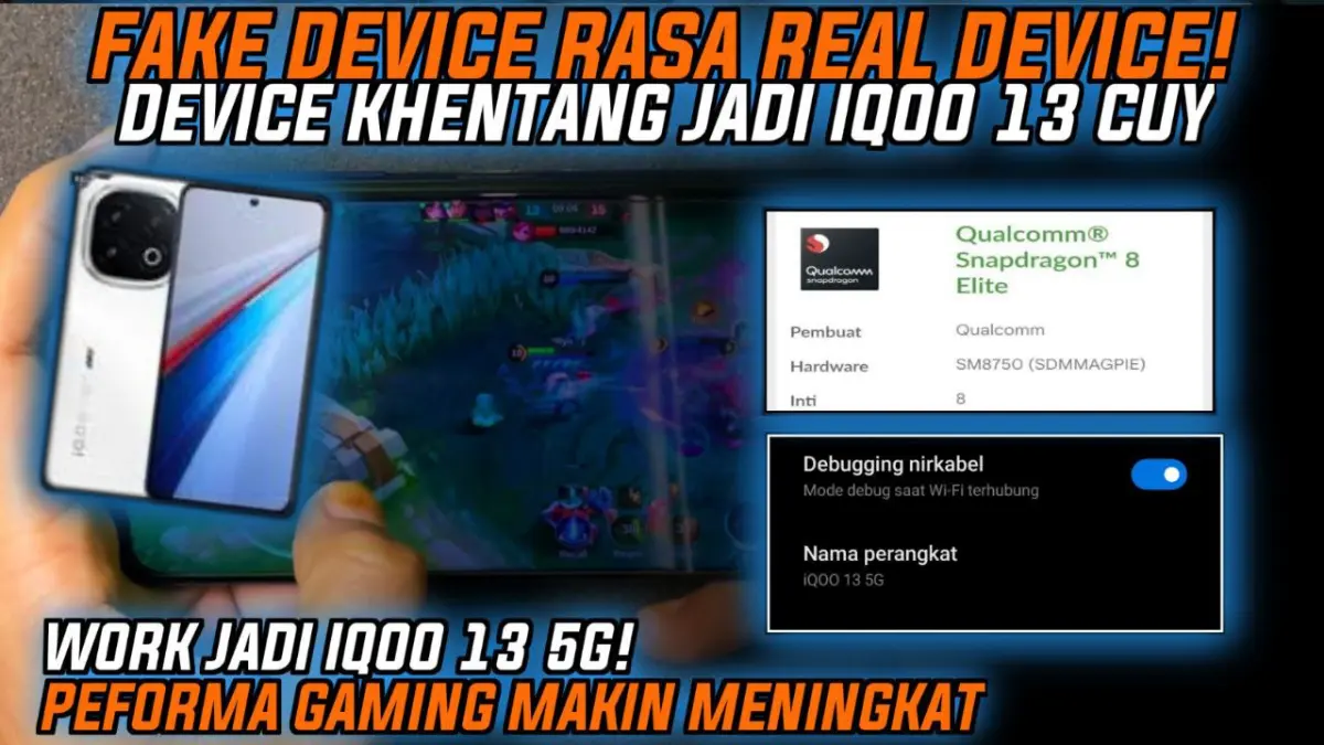 iQOO 13 Spoofer Magisk Module logo