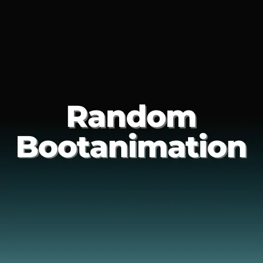 Random Bootanimation logo