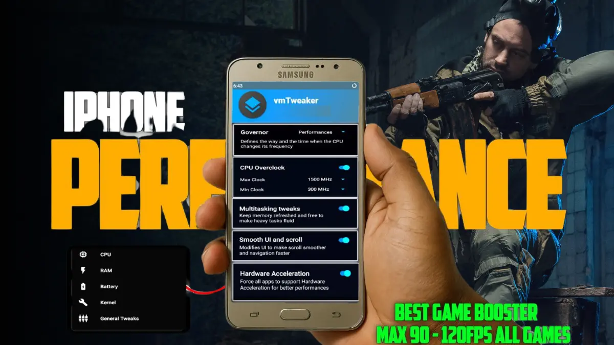 vmTweaker Ported For Android Gamers [Root] logo