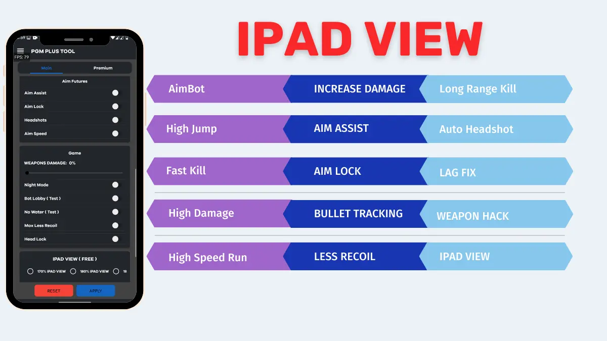IPAD VIEW CONFIG
