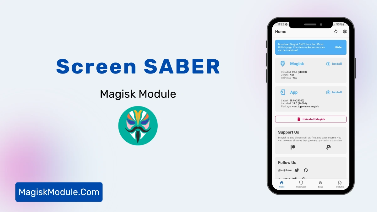 Screen SABER