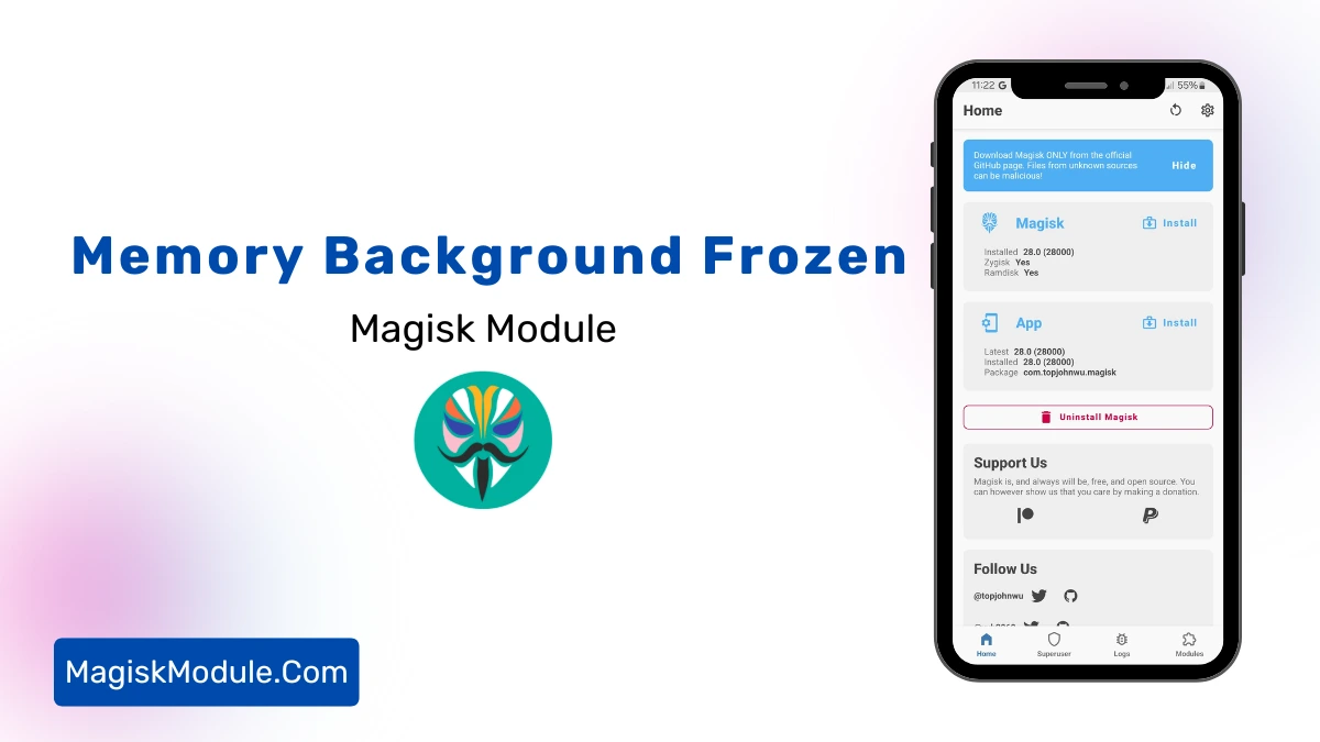Memory Background Frozen