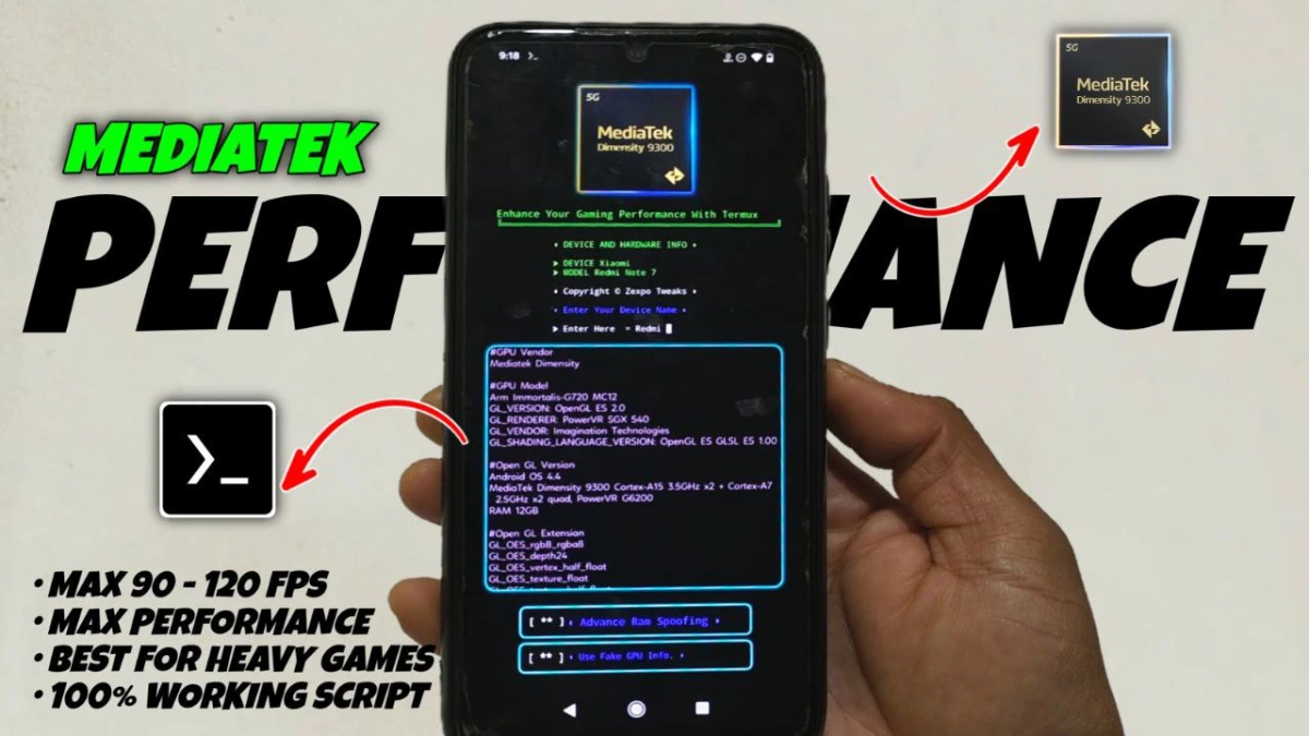 Termux Gaming Script
