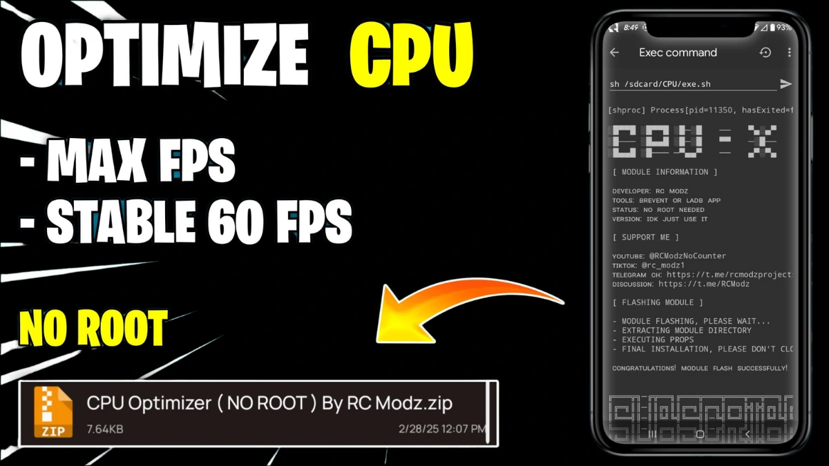 Optimize CPU