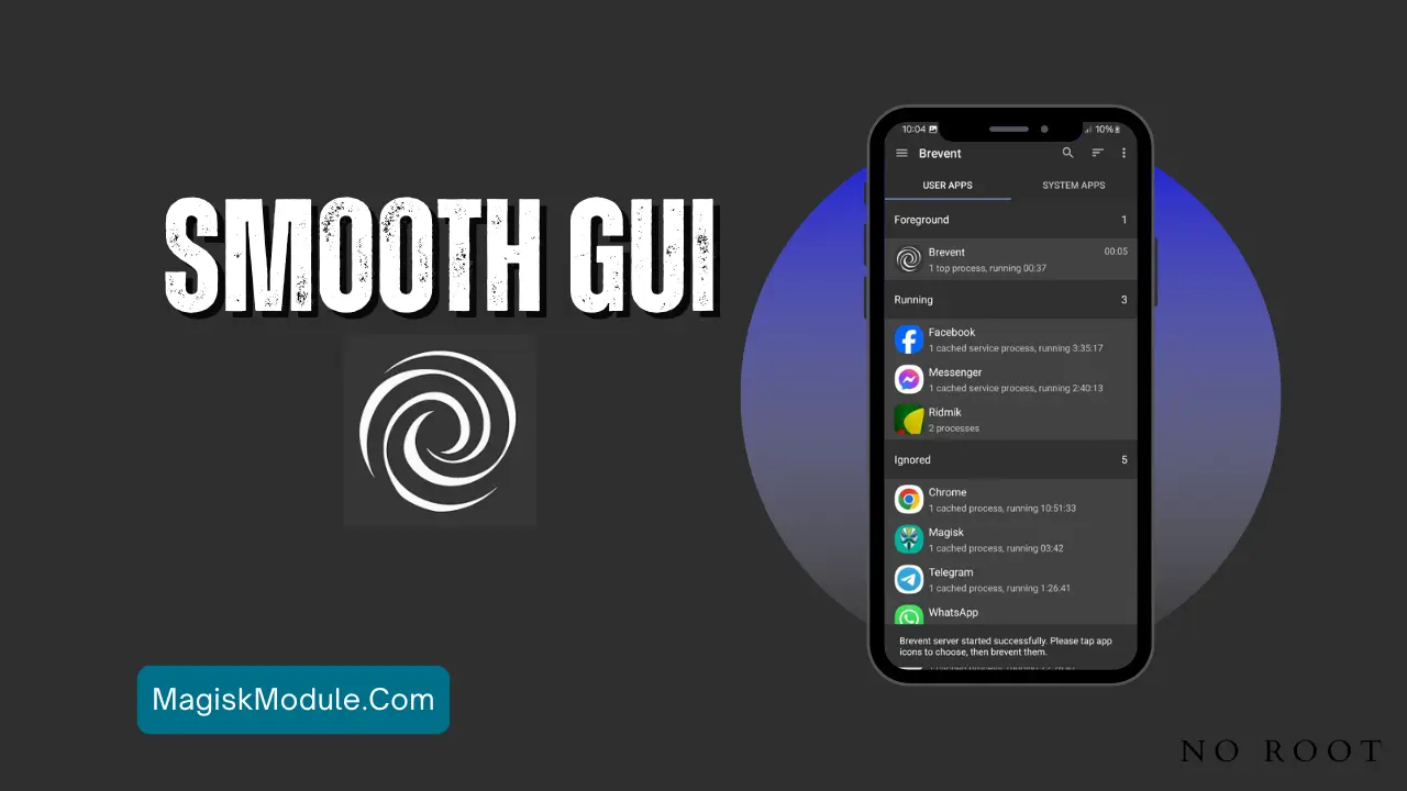 Smooth GUI