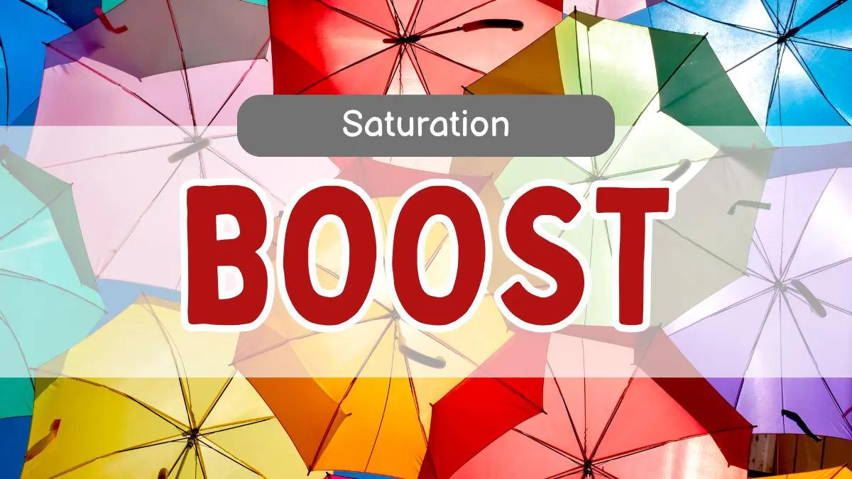 Saturation Boost