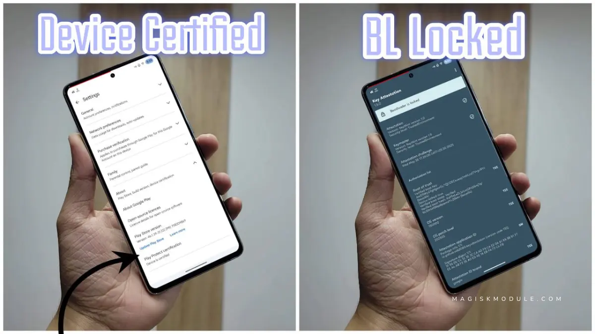 Device Not Certified