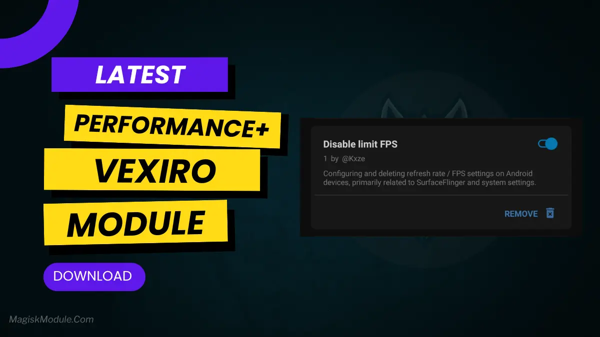 Disable limit FPS