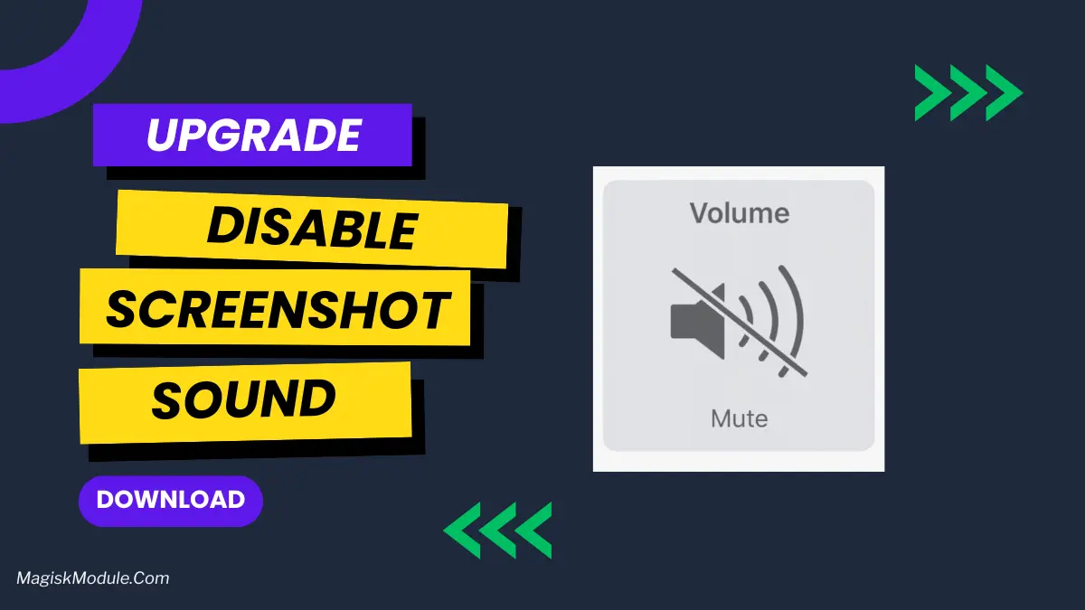 Disable Screenshot Sound