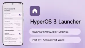 HyperOS 3 Launcher