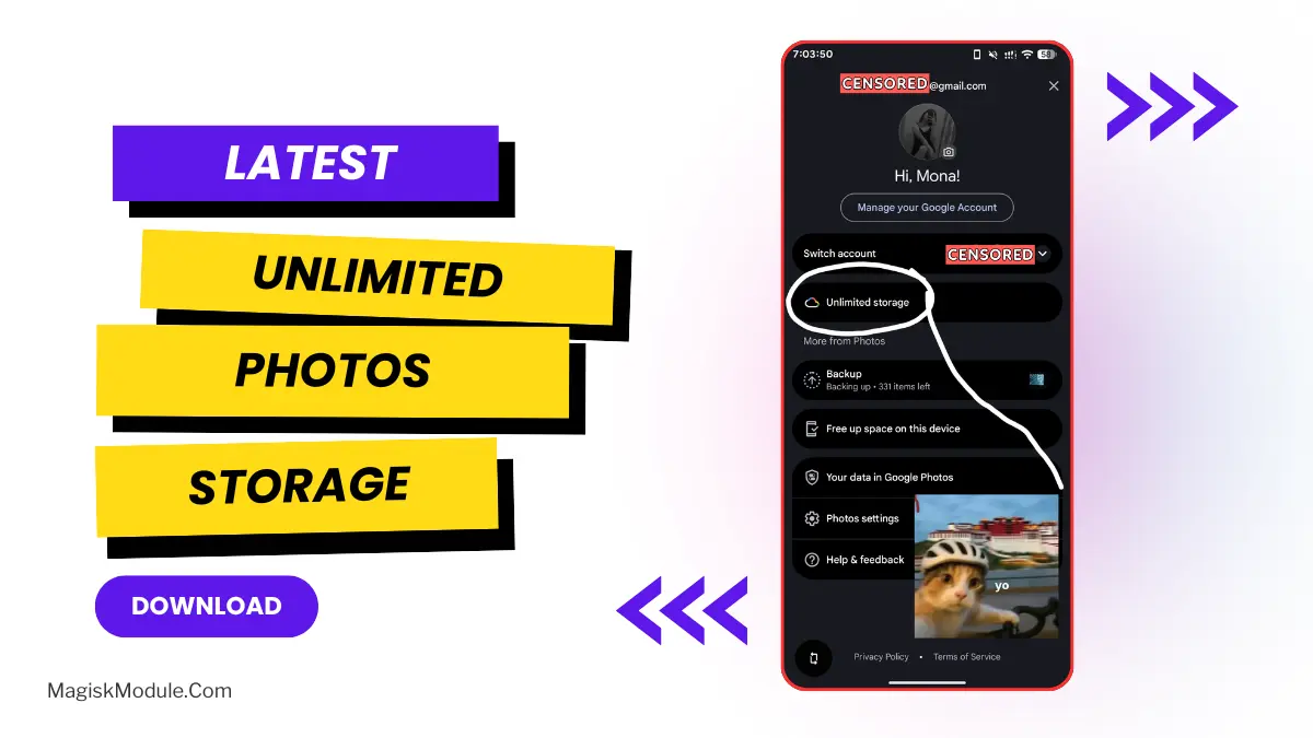 Unlimited Photos Storage